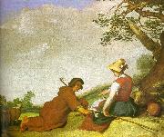 BLOEMAERT, Abraham Shepherd and Sherpherdess oil painting on canvas